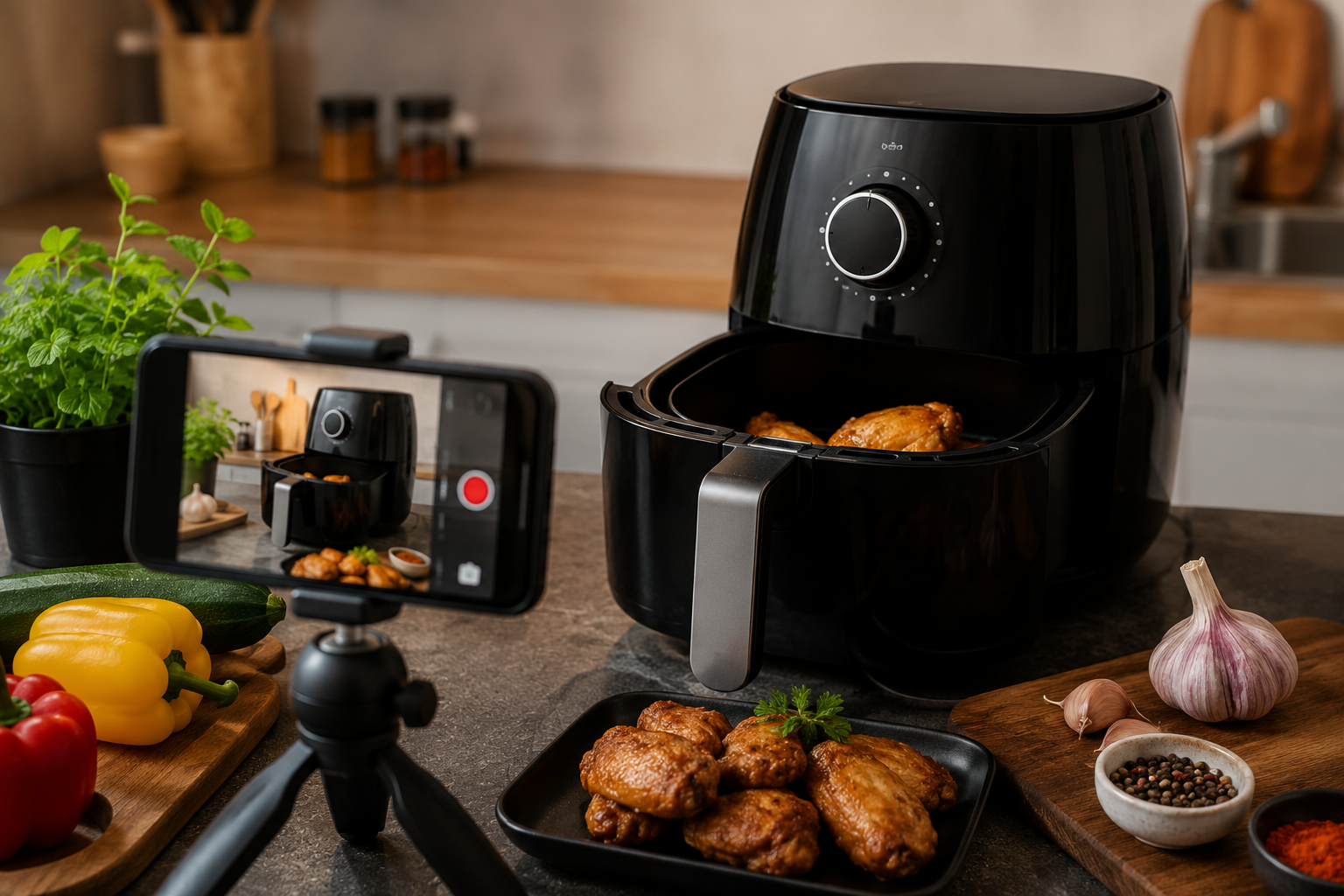 Vídeo-aulas: Air Fryer do Zero